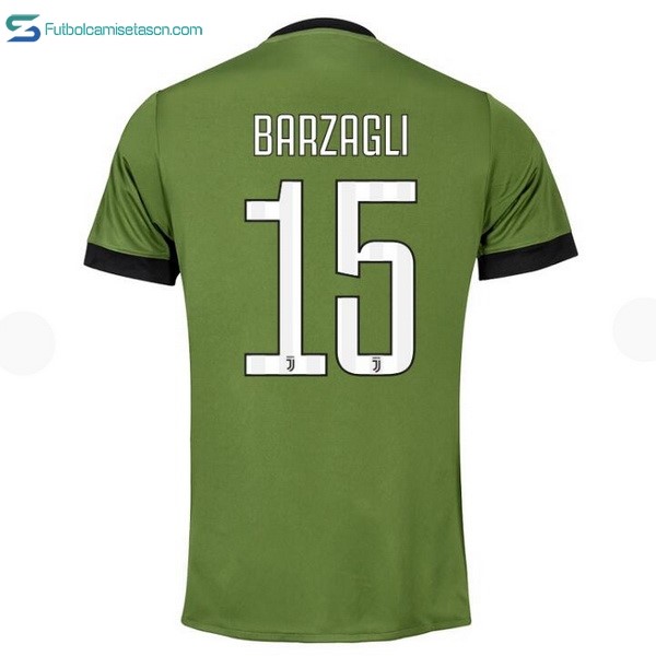 Camiseta Juventus 3ª Barzagli 2017/18